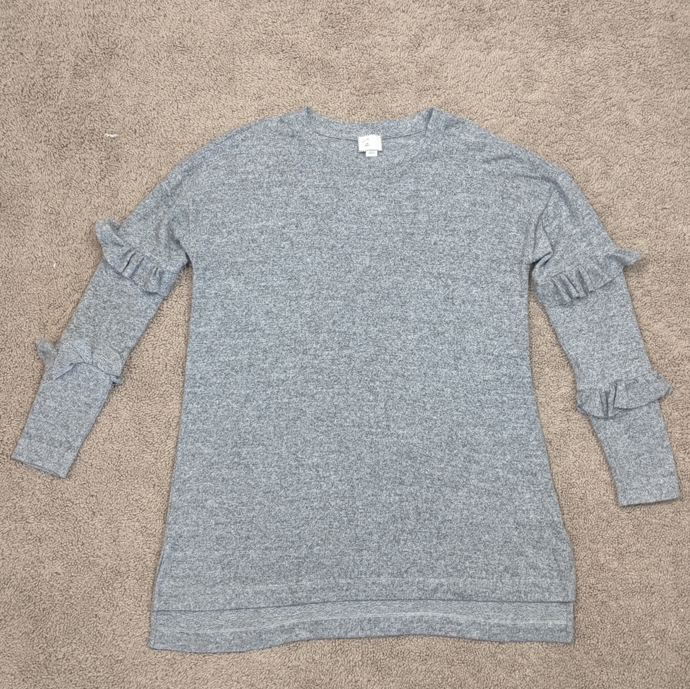 Anthropologie Postage stamp sweater